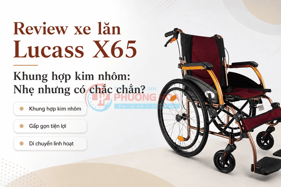 Xe lăn Lucass X65 phù hợp với ai
